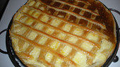 Mřížkový koláč z listového těsta