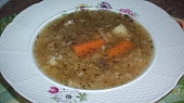 Ovarová polévka s kroupami