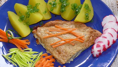 Pangasius pod parmazánovou dečkou, Pangasius pod nivovou dečkou