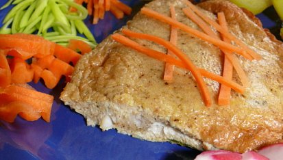 Pangasius pod parmazánovou dečkou, Pangásius pod nivovou dečkou