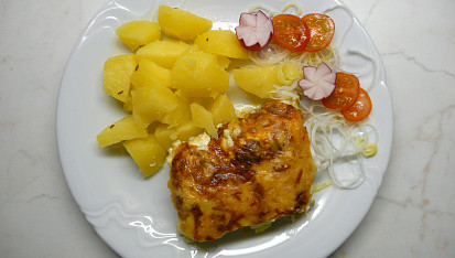 Pangasius pod peřinkou