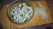 Pastýřské kotlety, suroviny na naplnění