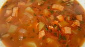 Polévka skoro-gulášovka, Polévka skoro-gulášovka