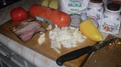 Polévka skoro-gulášovka, příprava
