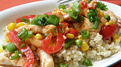 Quinoa / merlík / s kuřecím masem a zeleninou