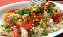 Quinoa / merlík / s kuřecím masem a zeleninou