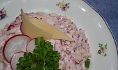 Ředkvičkový salát se sýrem