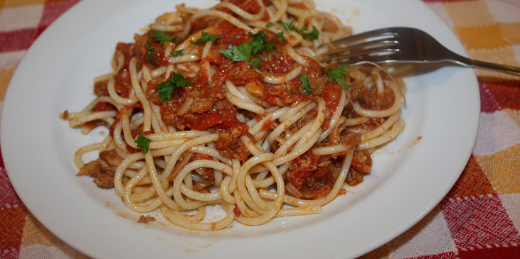 Špagety s tuňákem II. (Špagety s tuňákem II:)