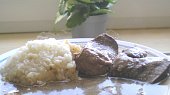Špikované srdce po burgundsku