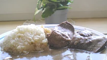Špikované srdce po burgundsku