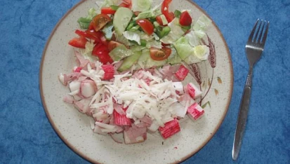 Surimi - lehká večeře