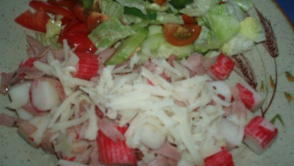 Surimi - lehká večeře