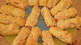 Surimi v lístkovém těstě