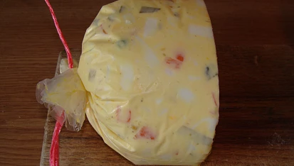 Vajíčková tlačenka, Už jen zbytek ;-)