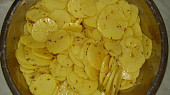 Zapečené brambory s kuřecím masem, Zapečené brambory s kuřecím masem