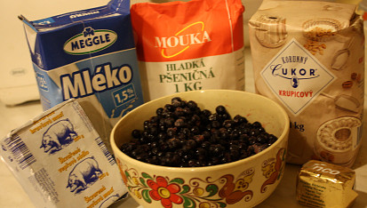 Borůvkový koláč II., Borůvkový koláč II. - přísady
