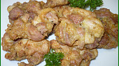 Čínské placičky, Místo papriky steakové koření, krkovička a kuřecí stehenní řízky.