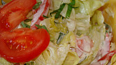 Hlávkový salát míchaný, Detail