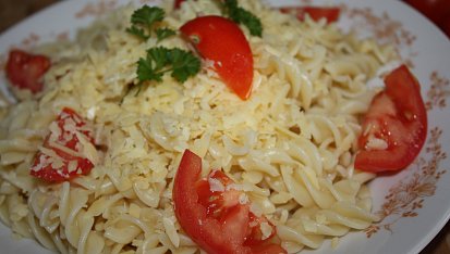 Italské těstoviny s rajčaty, Italské těstoviny s rajčaty