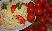 Italské těstoviny s rajčaty