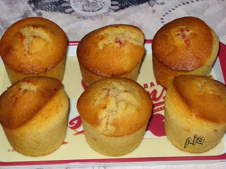 Jahodové muffins