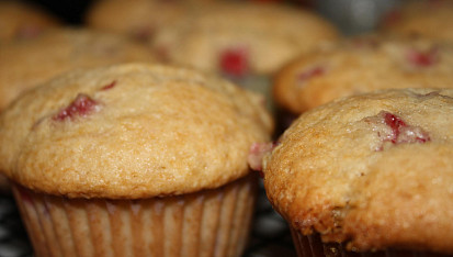 Jahodové muffiny