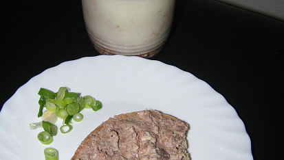 Játrová paštika domácí
