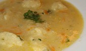 Kedlubnová polévka se sýrovými nočky (Detail)