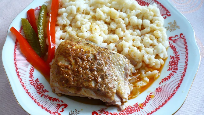 Kuřecí perkelt I.