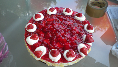 Letní ovocný  dort