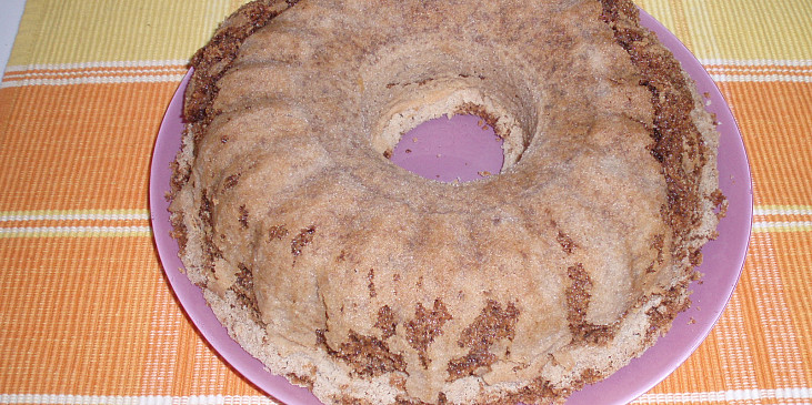 Mechový dort (moučník před politím čokoládou)
