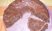 Mechový dort (ukázka řezu)