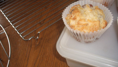 Muffiny s rozinkami