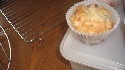 Muffiny s rozinkami