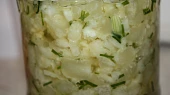 Nakládané syrečky, Nakládané syrečky - detail