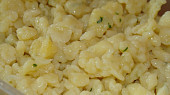 Nokerle (noky) s vajíčkem, Zblízka