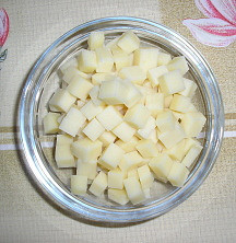 Pikantní sýrové kostky