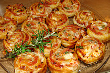Moje pizza kroužky-šneky
