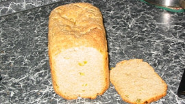 Pórkový chlebík se sýrem Cottage
