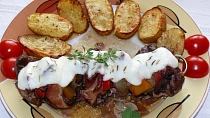 Rožnovská jehla pod mozzarellovou dekou