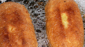 Smažené bagetky s překvapením