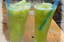 Sorbet se sodovkou.