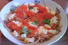 S mozzarellou