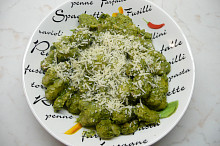 Špenátové gnocchi
