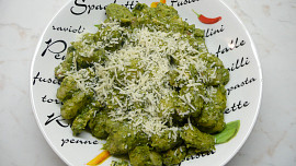 Špenátové gnocchi