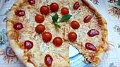 Sýrový koláč "ala pizza" od kamarádky