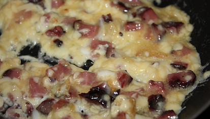 Těstoviny Carbonara, ....směs...