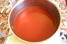 Přepasírované rajčata