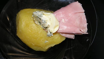 Vařená brambora chuťovka