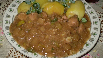 Vepřové maso v kedlubnách, Vepřové maso v kedlubnách